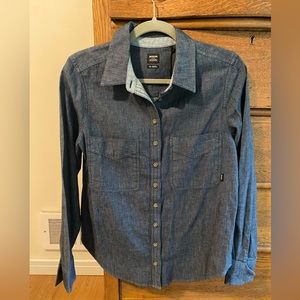 Prana Earthshine Chambray Shirt NWT XS